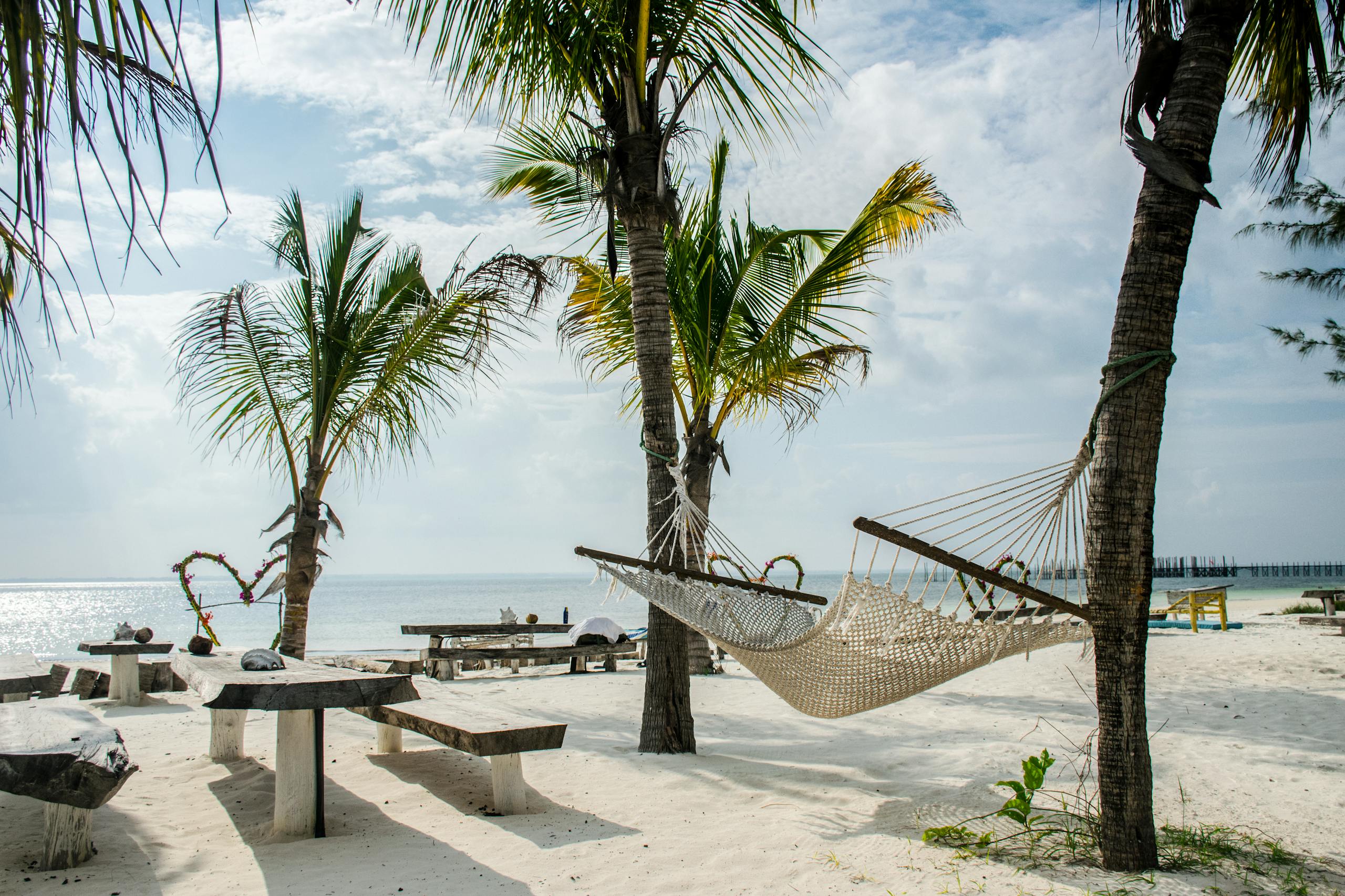 Hammock at Zanzibar Beach